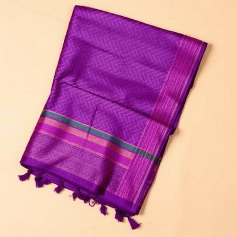 Purple Patola Double Ikat Saree